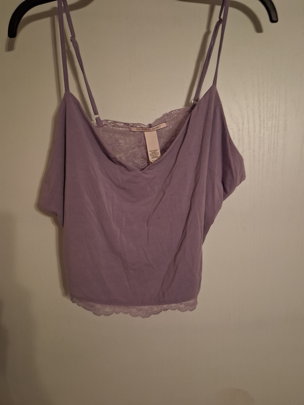 Victoria's Secret Lilac Lace-Trim Camisole Set